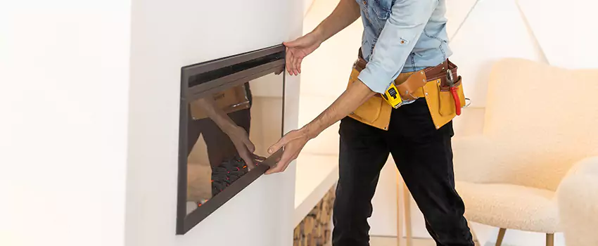 Metal Fireplace Installation in North Ridgeville, Ohio