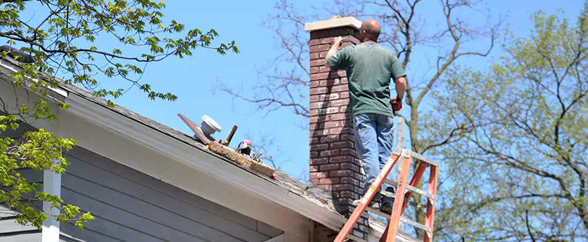 Vinyl and PVC Chimney Flashing Installation in North Ridgeville, OH